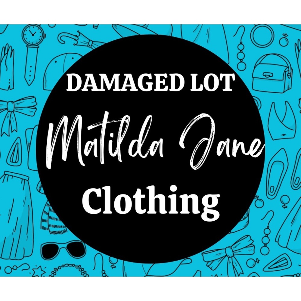 Matilda Jane Damaged Clothing Lot of 9 Pieces For Upcycle Repair Fabric 3018